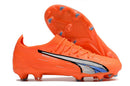 Chuteira Puma Ultra Ultimate Campo - Laranja e Branco